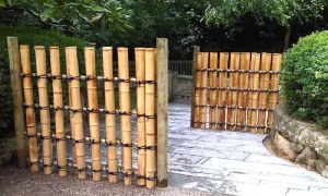 pintu bambu